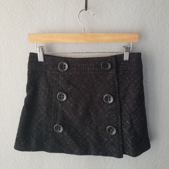 Express Dresses & Skirts - Express Design Studios Buttoned Mini Tweed Skirt